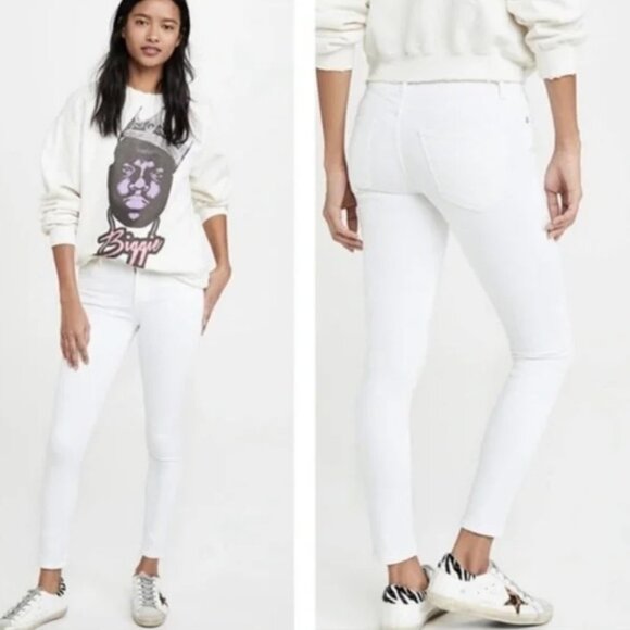 AGOLDE Sophie Mid Rise Skinny Ankle Jean white - Picture 2 of 6